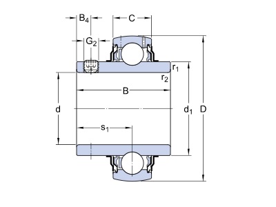   SKF YAR 205-2F