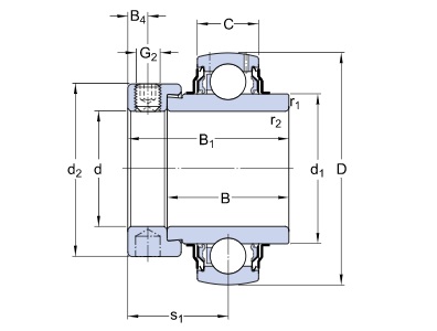   SKF YEL 204-2F