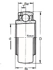   SKF YSA 208-2FK