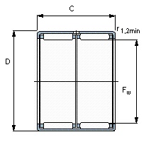  SKF HK 3038