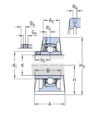  SKF Y/UCP 204/H